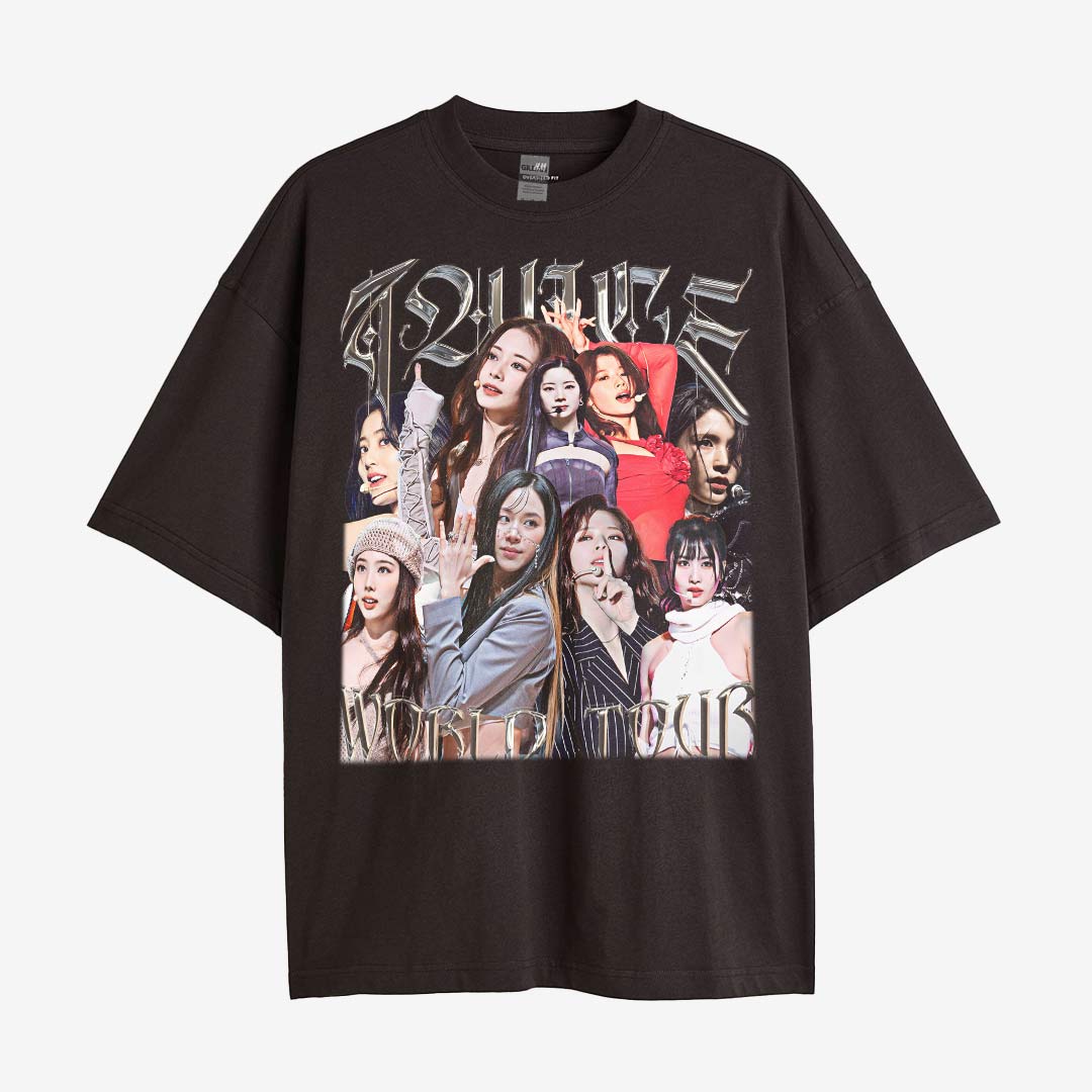 Vintage Twice World Tour Graphic Tshirt