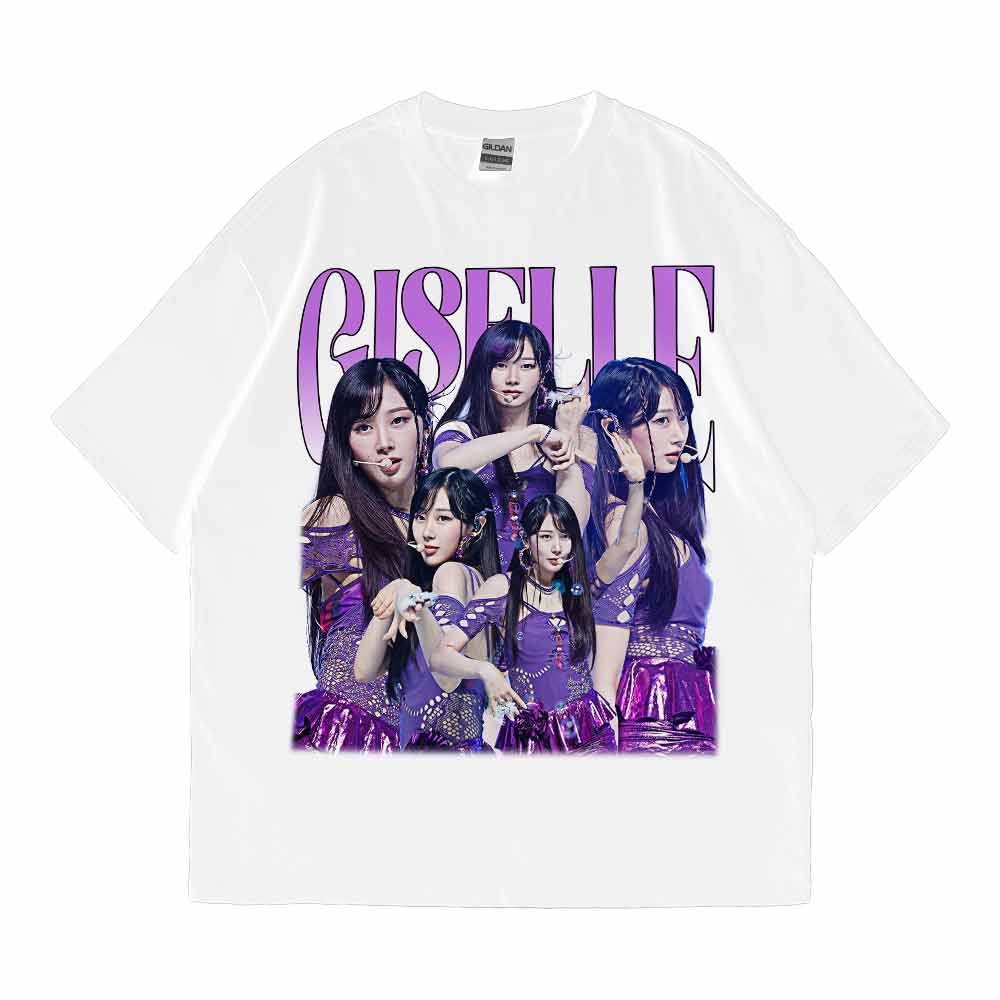 Vintage AESPA Giselle Graphic T-shirt