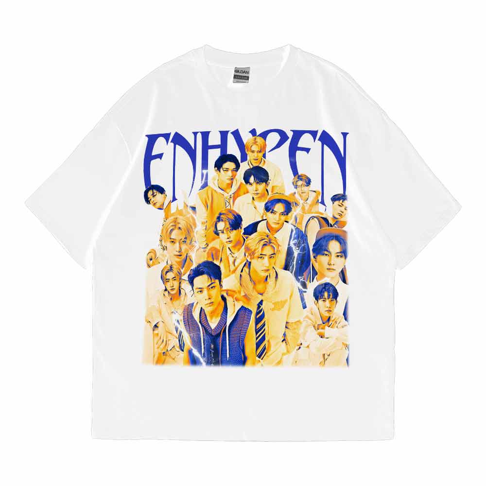 Vintage Enhypen Aesthetic Graphic Tshirt