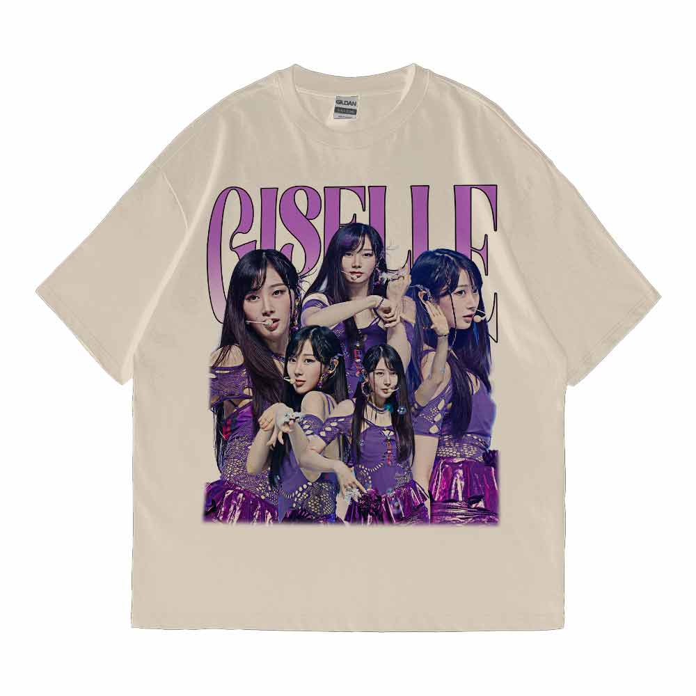 Vintage AESPA Giselle Graphic T-shirt