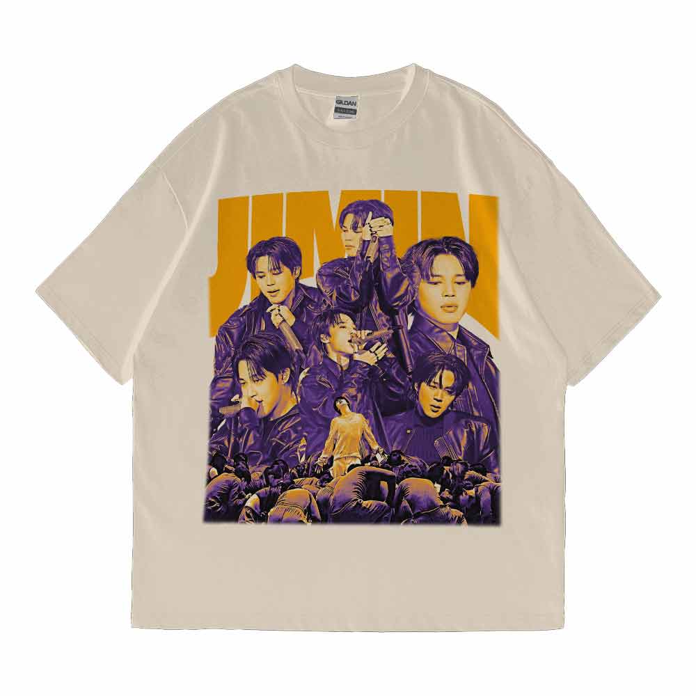 Vintage Jimin Aesthetic Graphic Tshirt