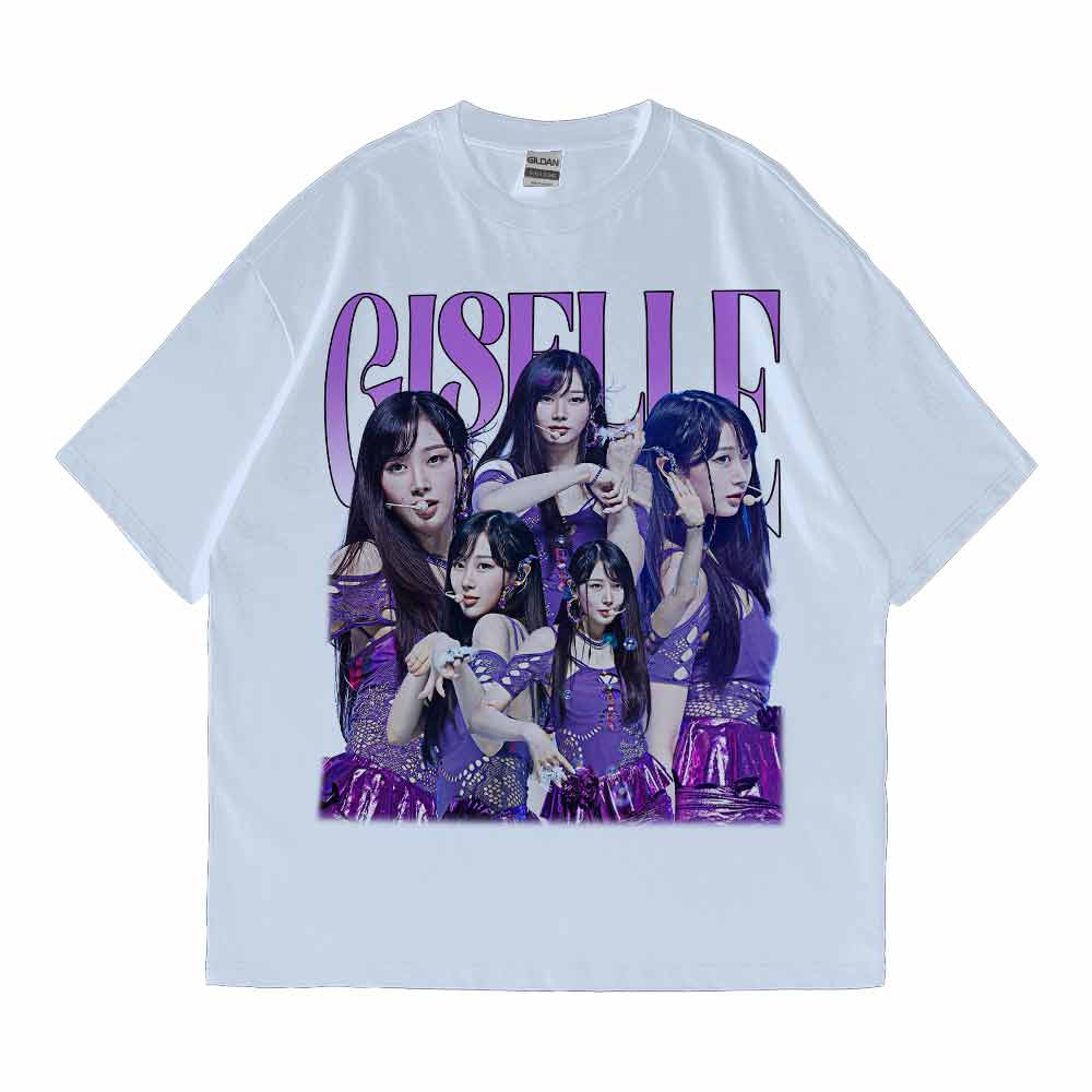Vintage AESPA Giselle Graphic T-shirt