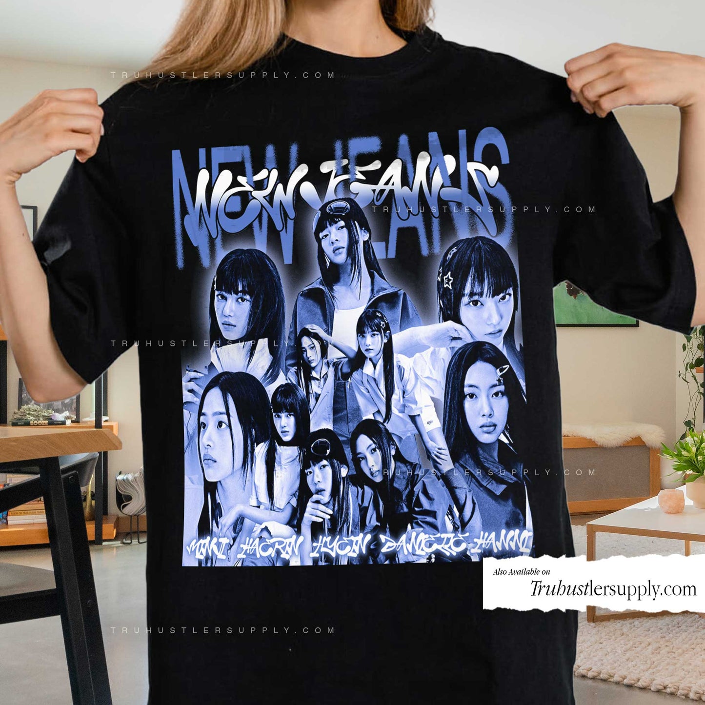 NewJeans Graphic T Shirt