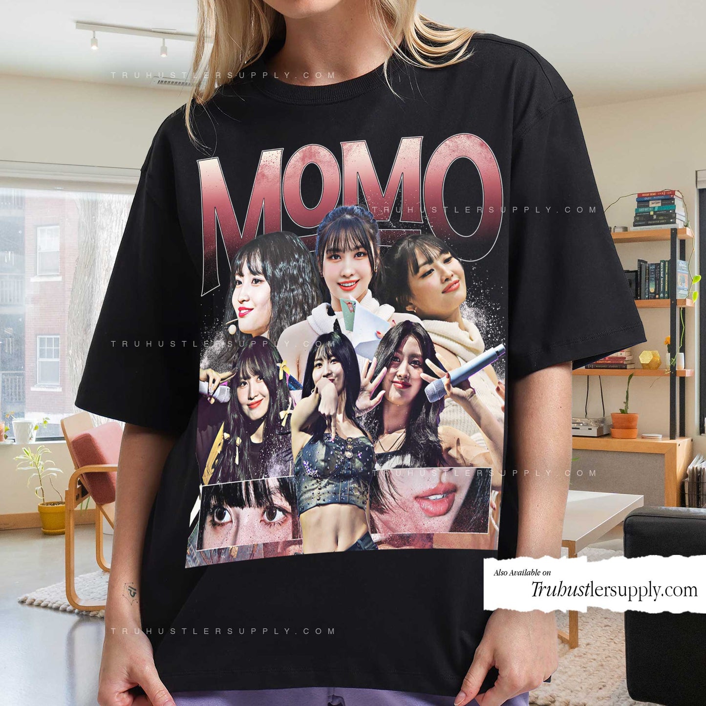 Momo Twice Bootleg Graphic T Shirt