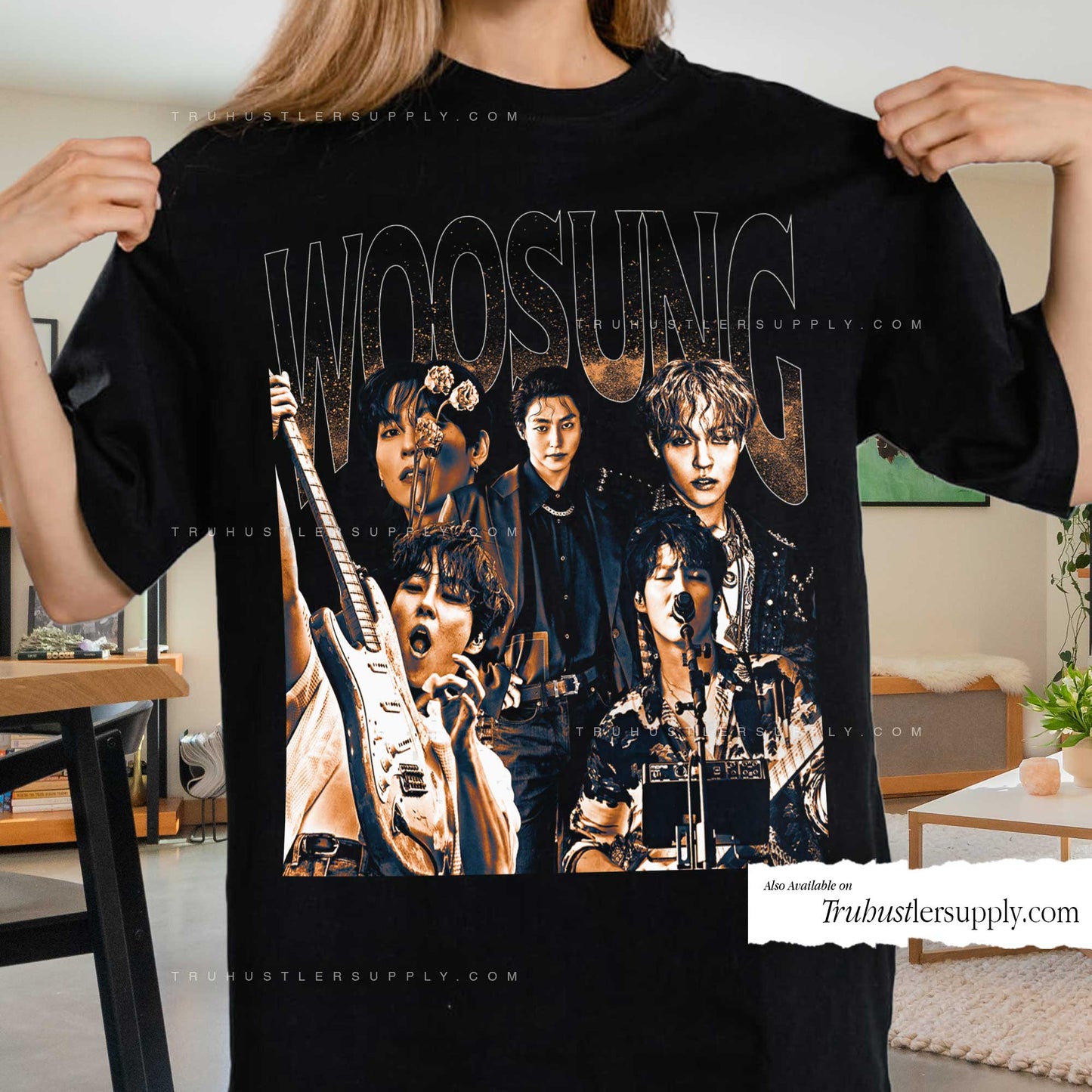 Woosung The Rose Y2K Graphic T Shirt