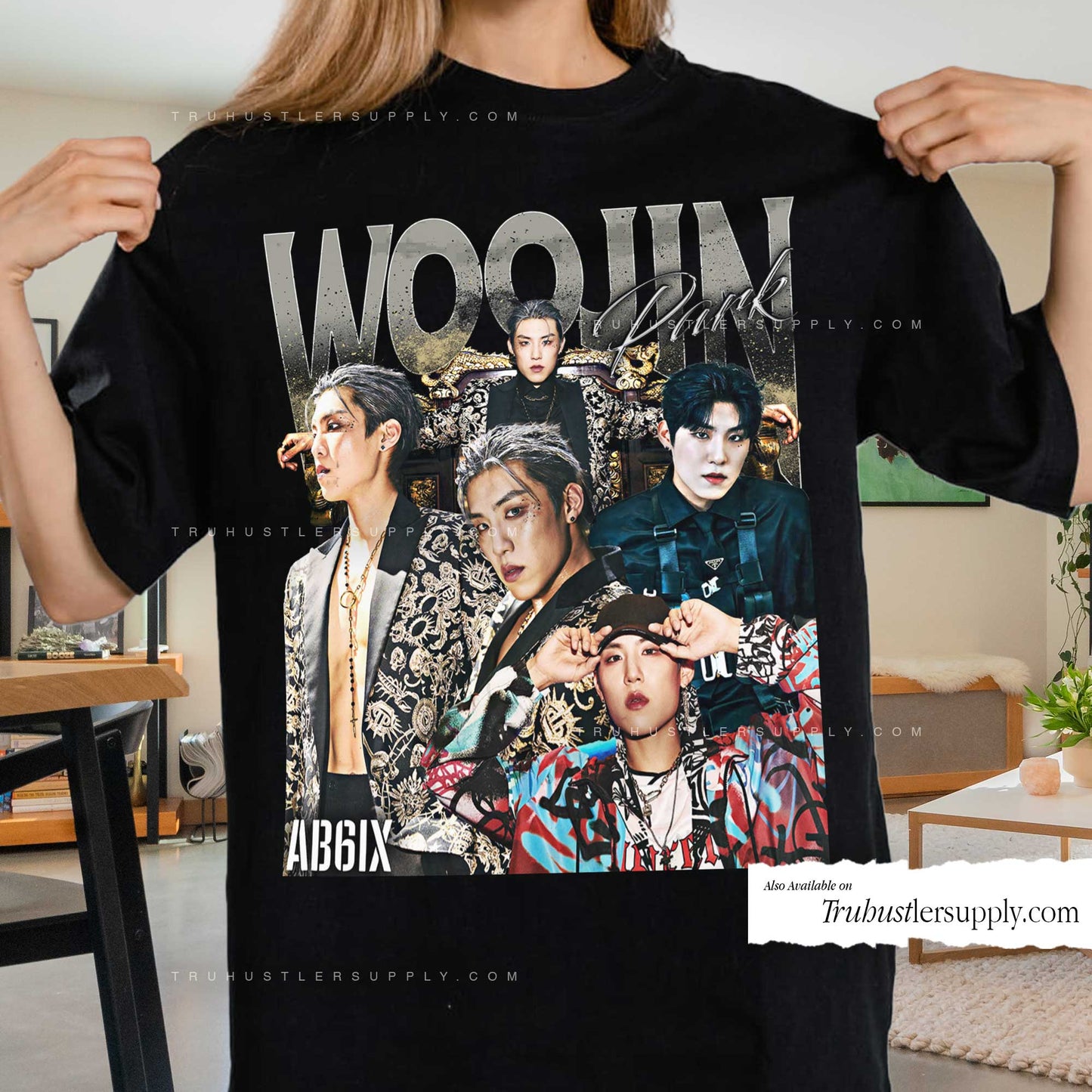 Woojin AB6IX Bootleg Graphic T Shirt
