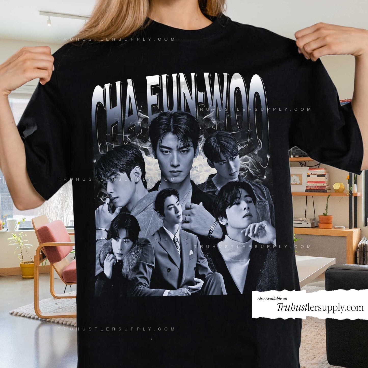 Cha Eun-Woo Astro Bootleg Graphic T-Shirt