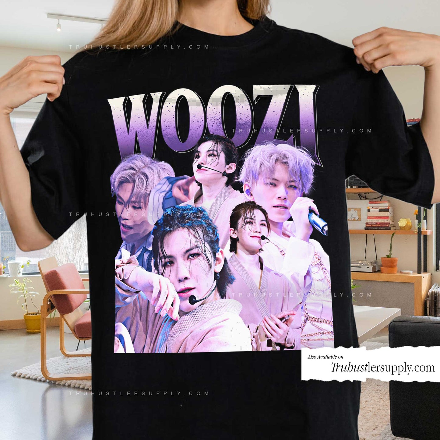 Woozi Seventeen Bootleg Graphic T Shirt