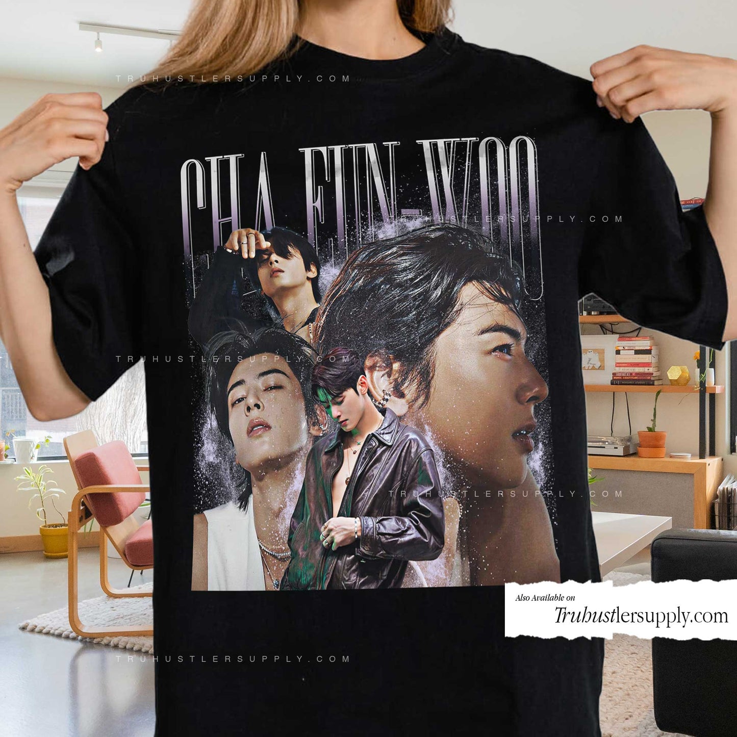 Cha Eun-Woo Astro Bootleg Graphic T-Shirt