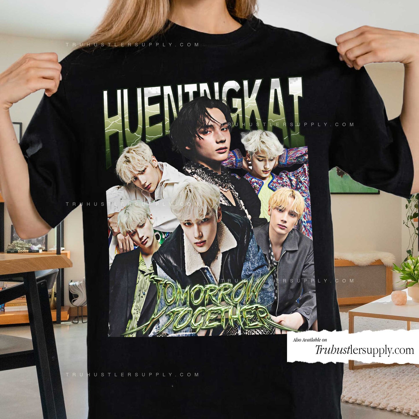 Hueningkai Bootleg Graphic T Shirt