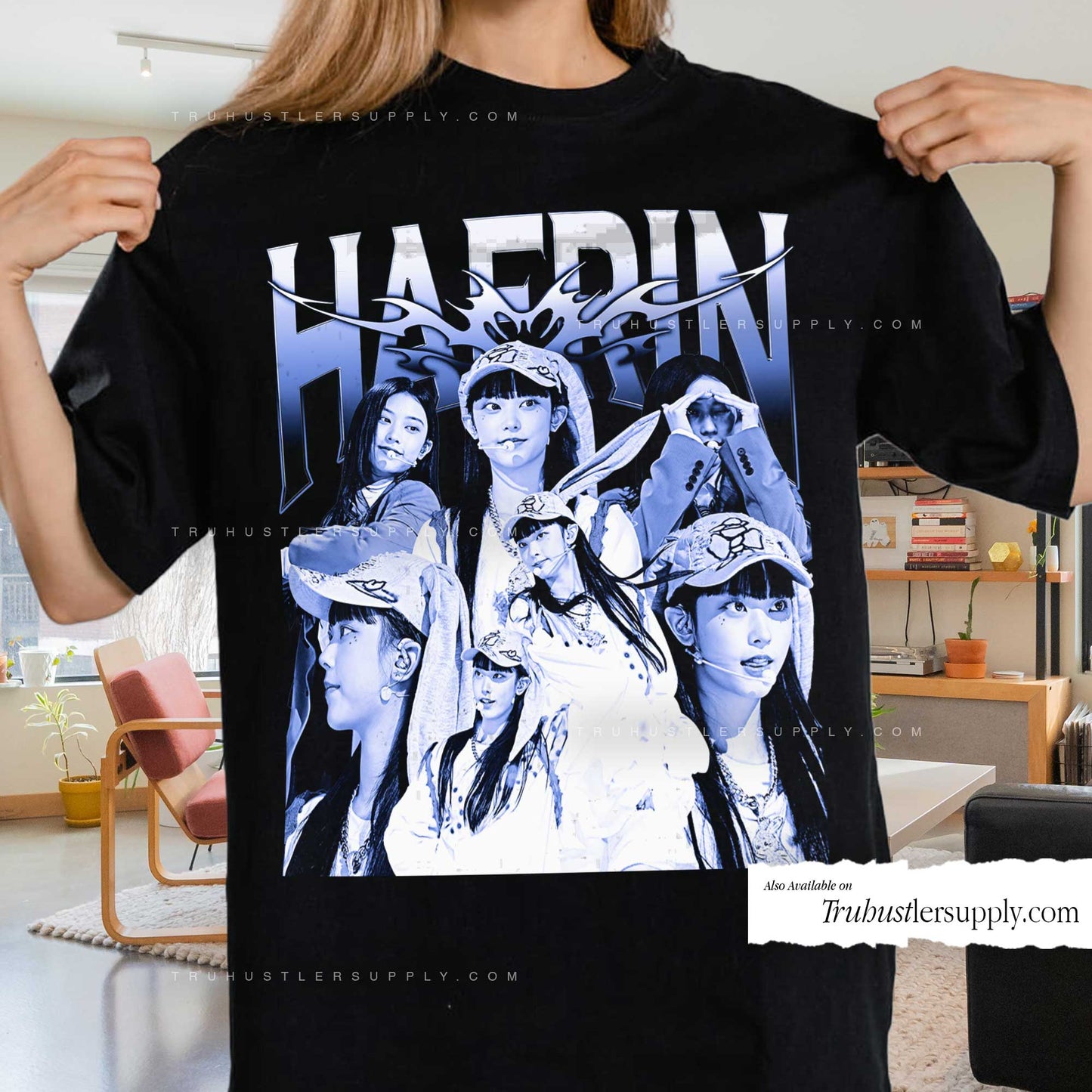 Haerin NewJeans Graphic T Shirt