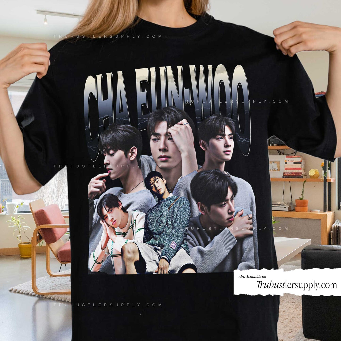 Cha Eun-Woo Astro Bootleg Graphic T-Shirt