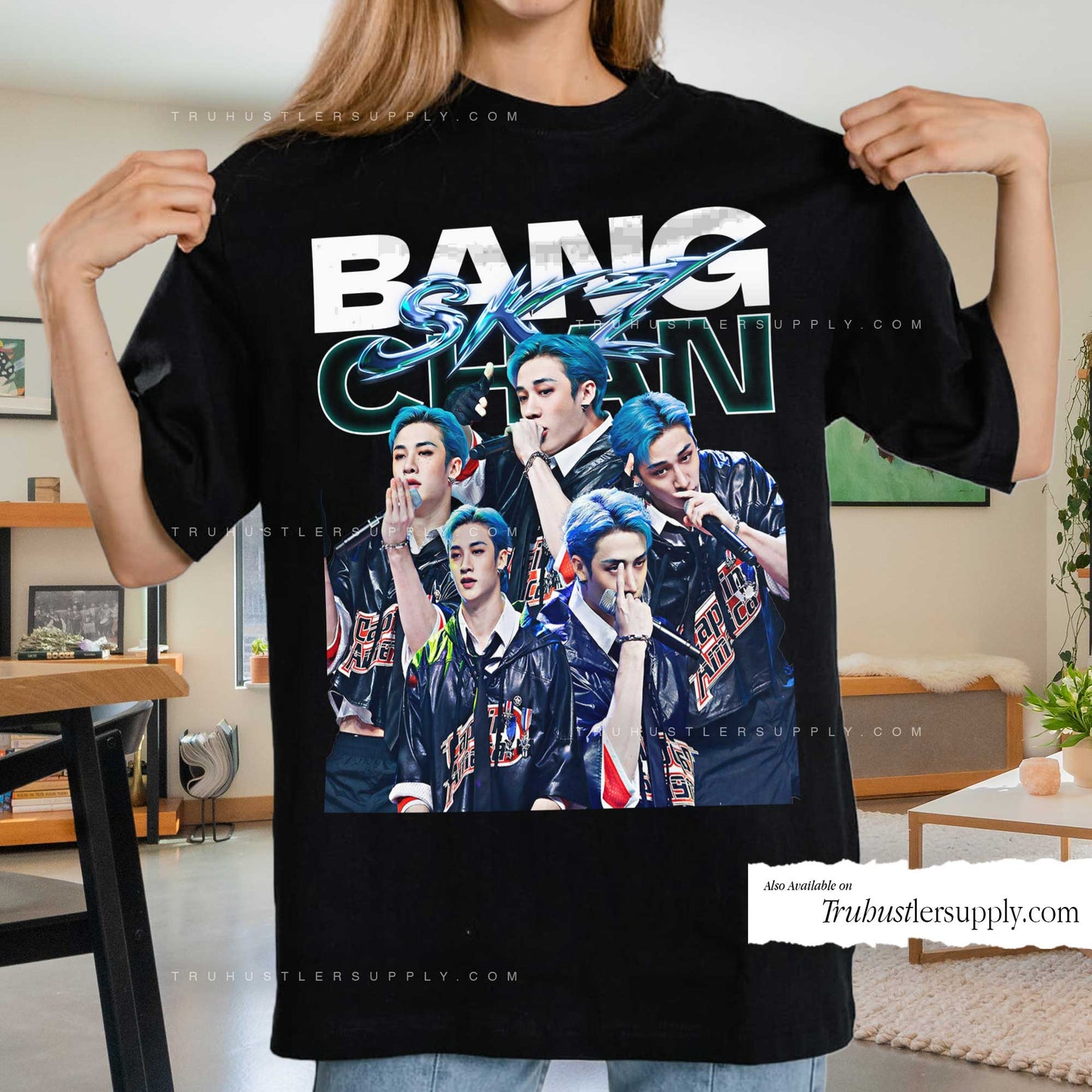 Bang Chan SKZ Bootleg Graphic T-Shirt