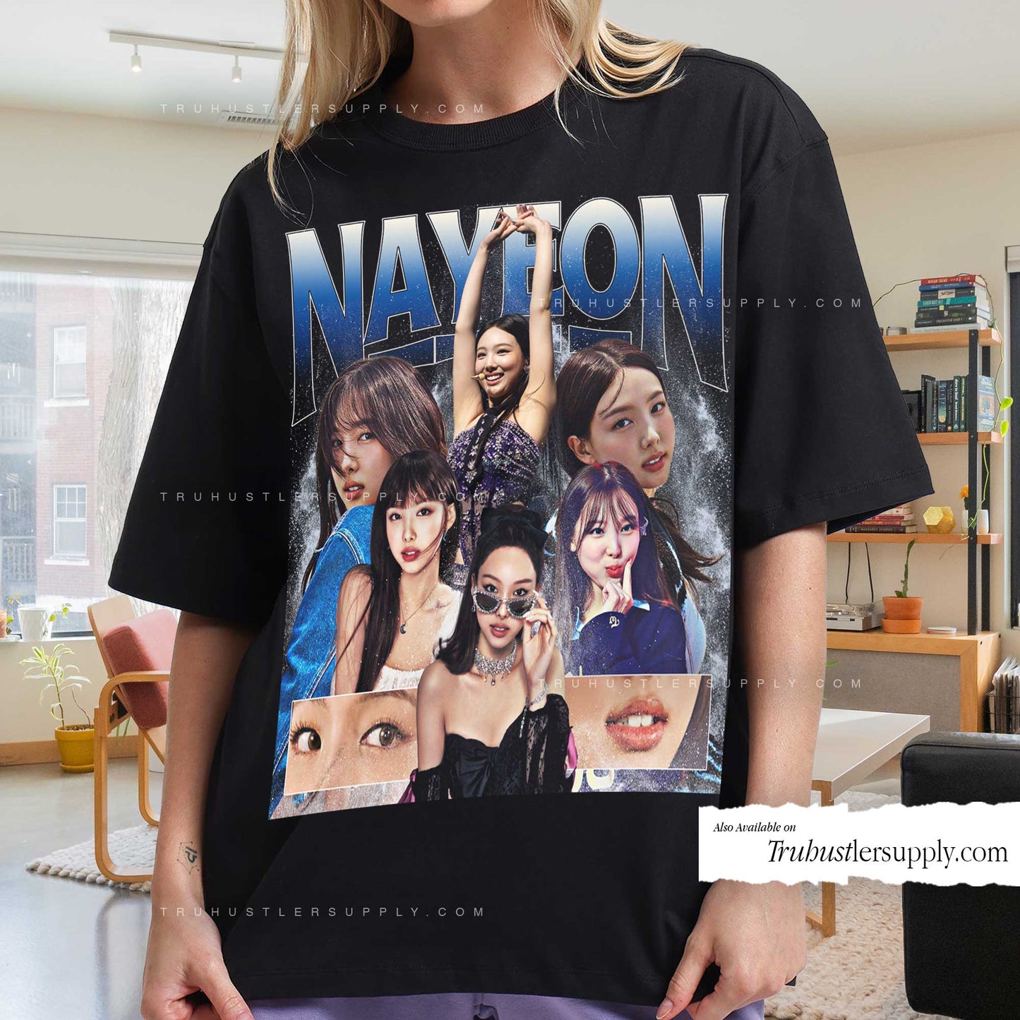 Nayeon Twice Bootleg Graphic T Shirt