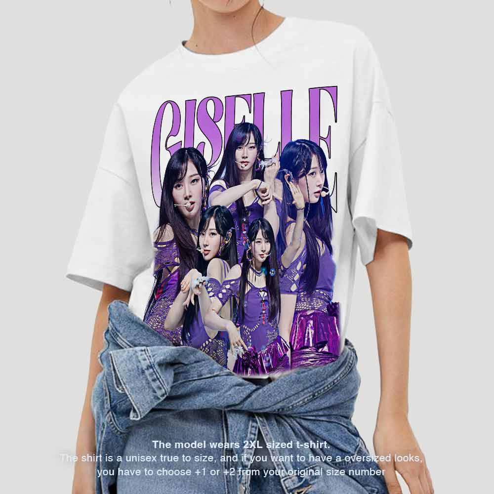 Vintage AESPA Giselle Graphic T-shirt