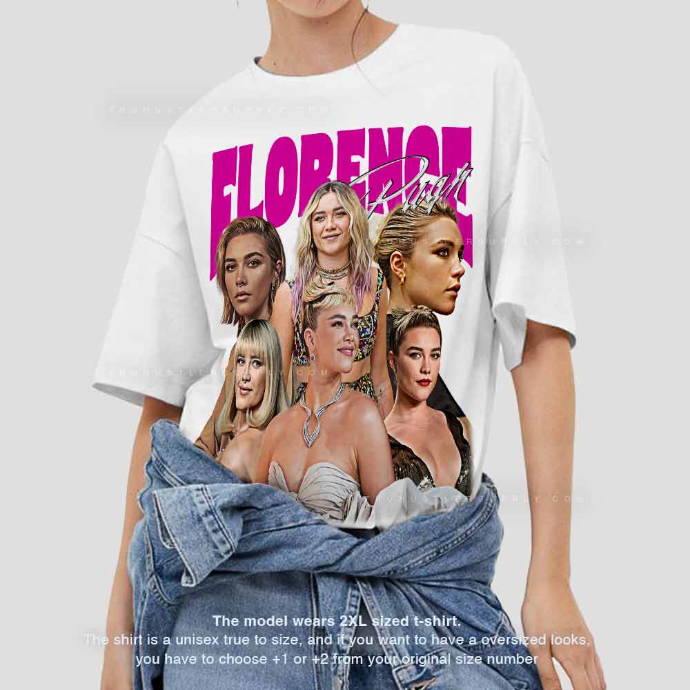 Florence Pugh Bootleg 90s TShirt