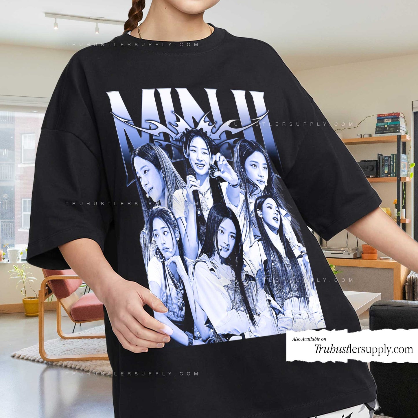 Minji NewJeans Graphic T Shirt