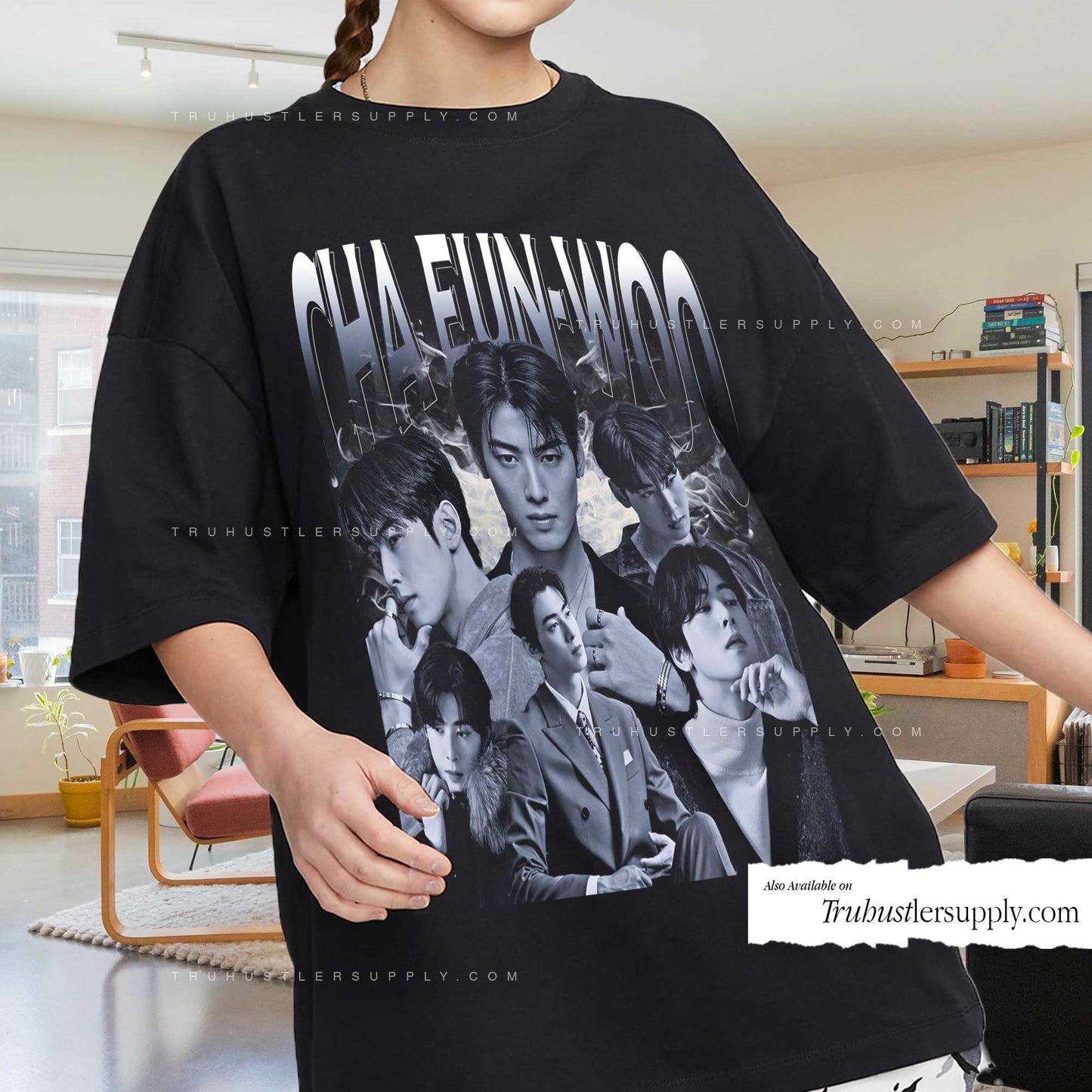 Cha Eun-Woo Astro Bootleg Graphic T-Shirt