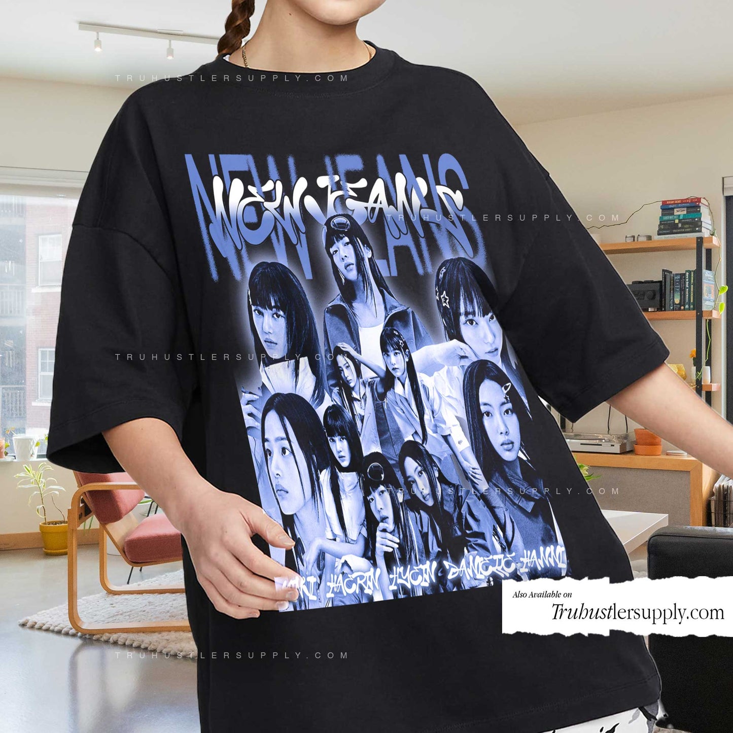 NewJeans Graphic T Shirt