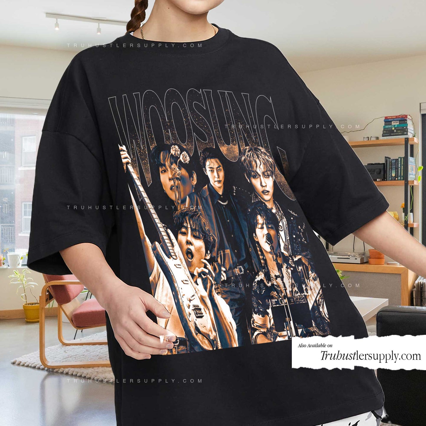 Woosung The Rose Y2K Graphic T Shirt
