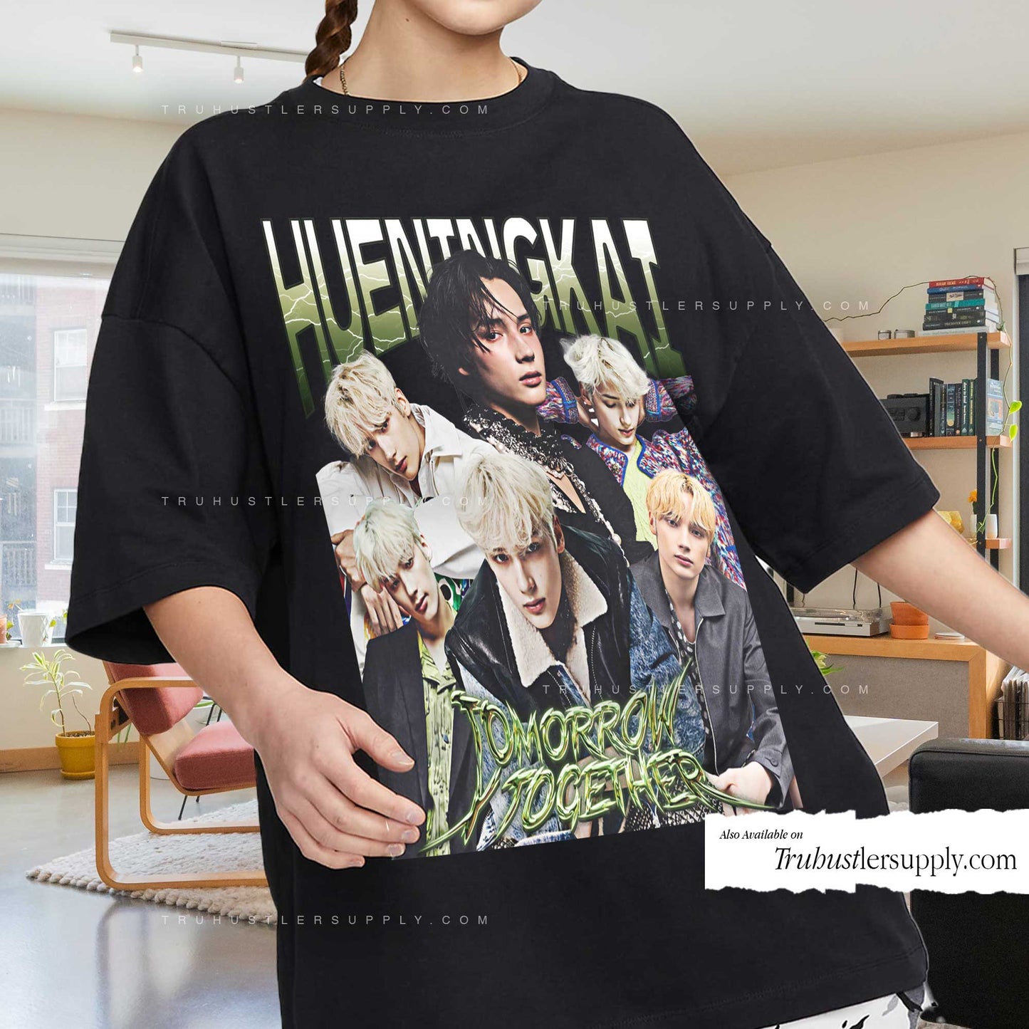 Hueningkai Bootleg Graphic T Shirt