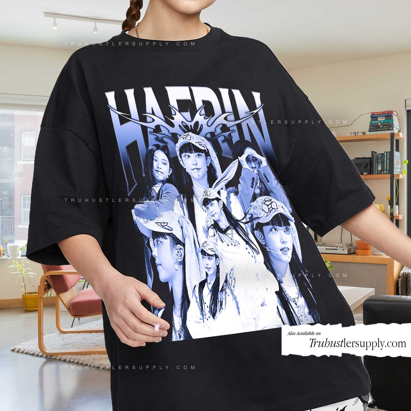Haerin NewJeans Graphic T Shirt