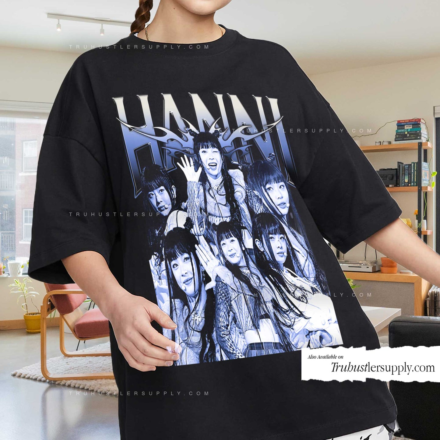 Hanni NewJeans Graphic T Shirt for Fans
