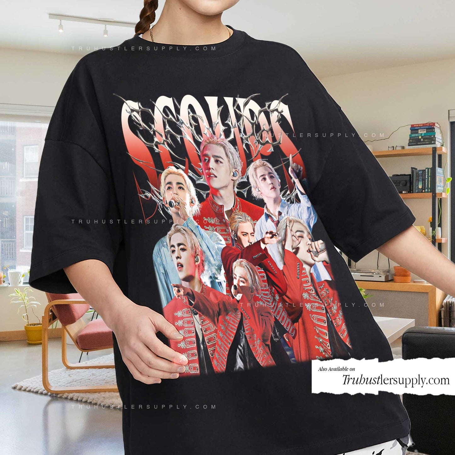 S.Coups Seventeen Bootleg Graphic T Shirt