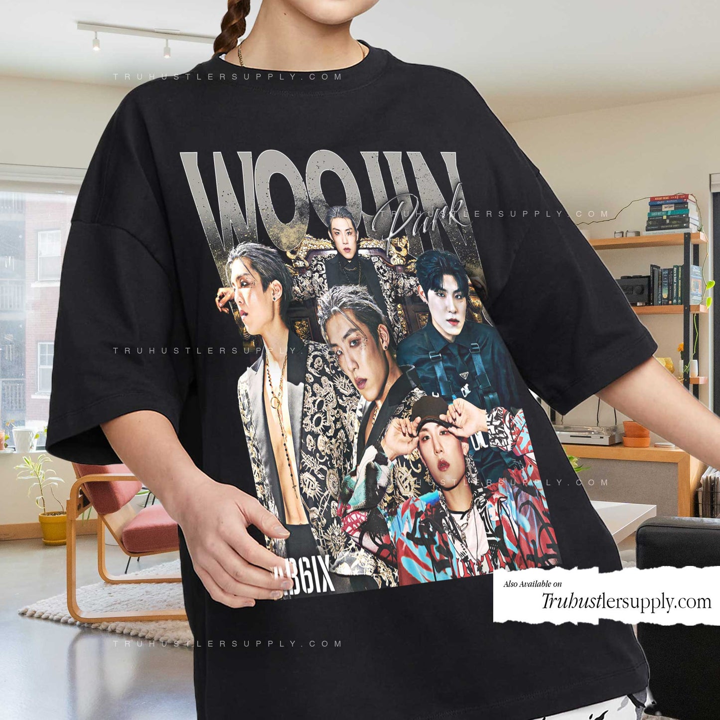 Woojin AB6IX Bootleg Graphic T Shirt