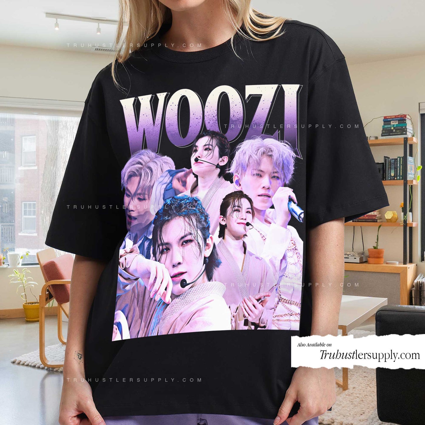 Woozi Seventeen Bootleg Graphic T Shirt