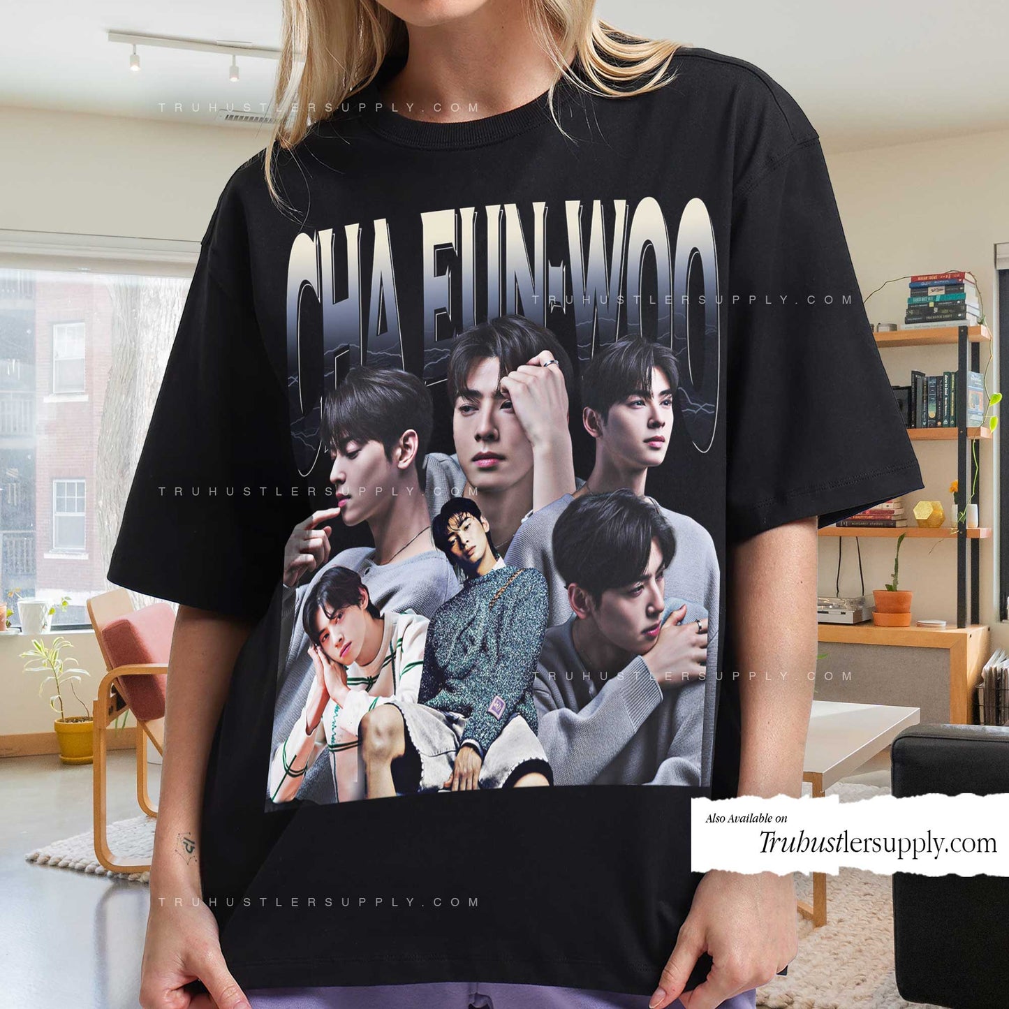 Cha Eun-Woo Astro Bootleg Graphic T-Shirt