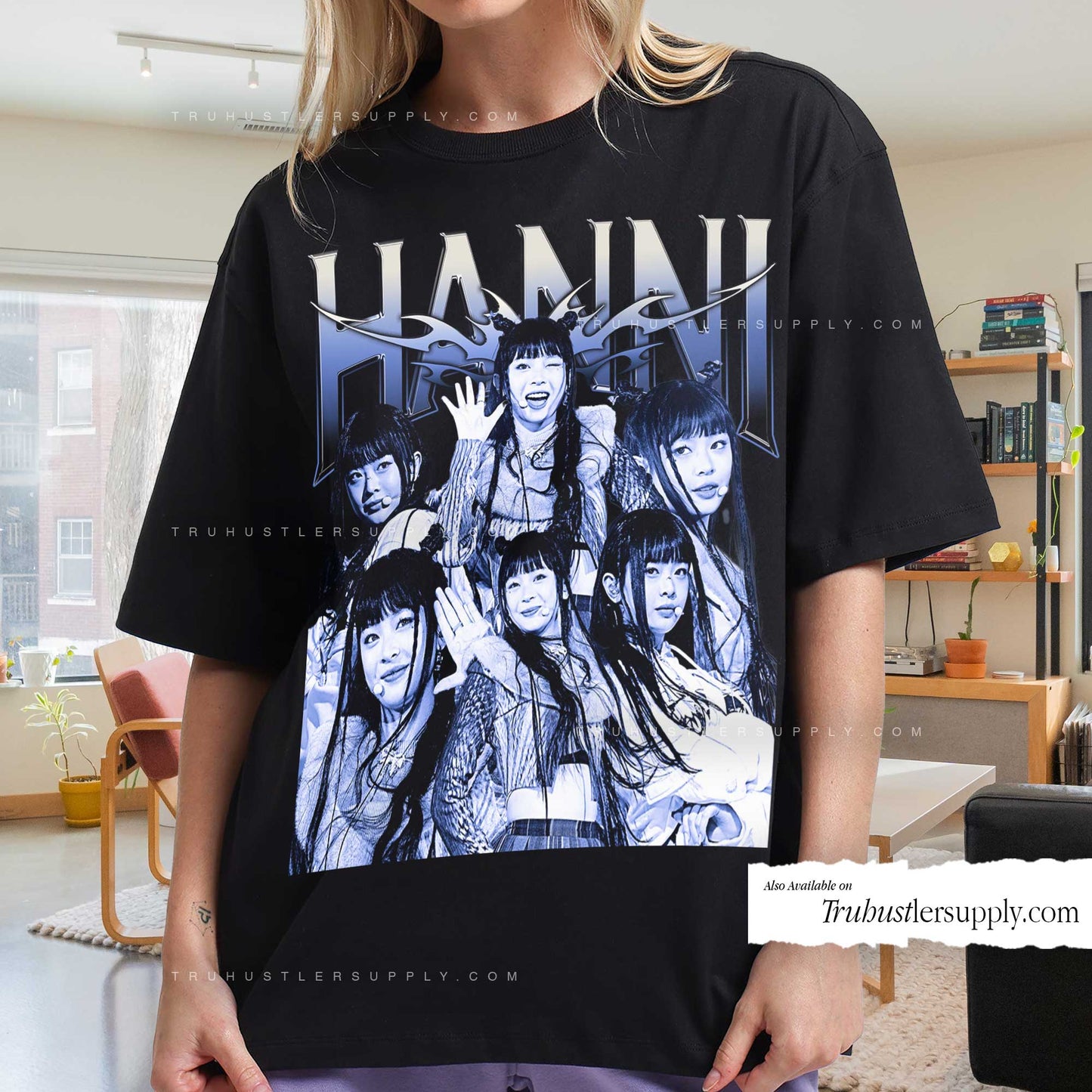 Hanni NewJeans Graphic T Shirt for Fans