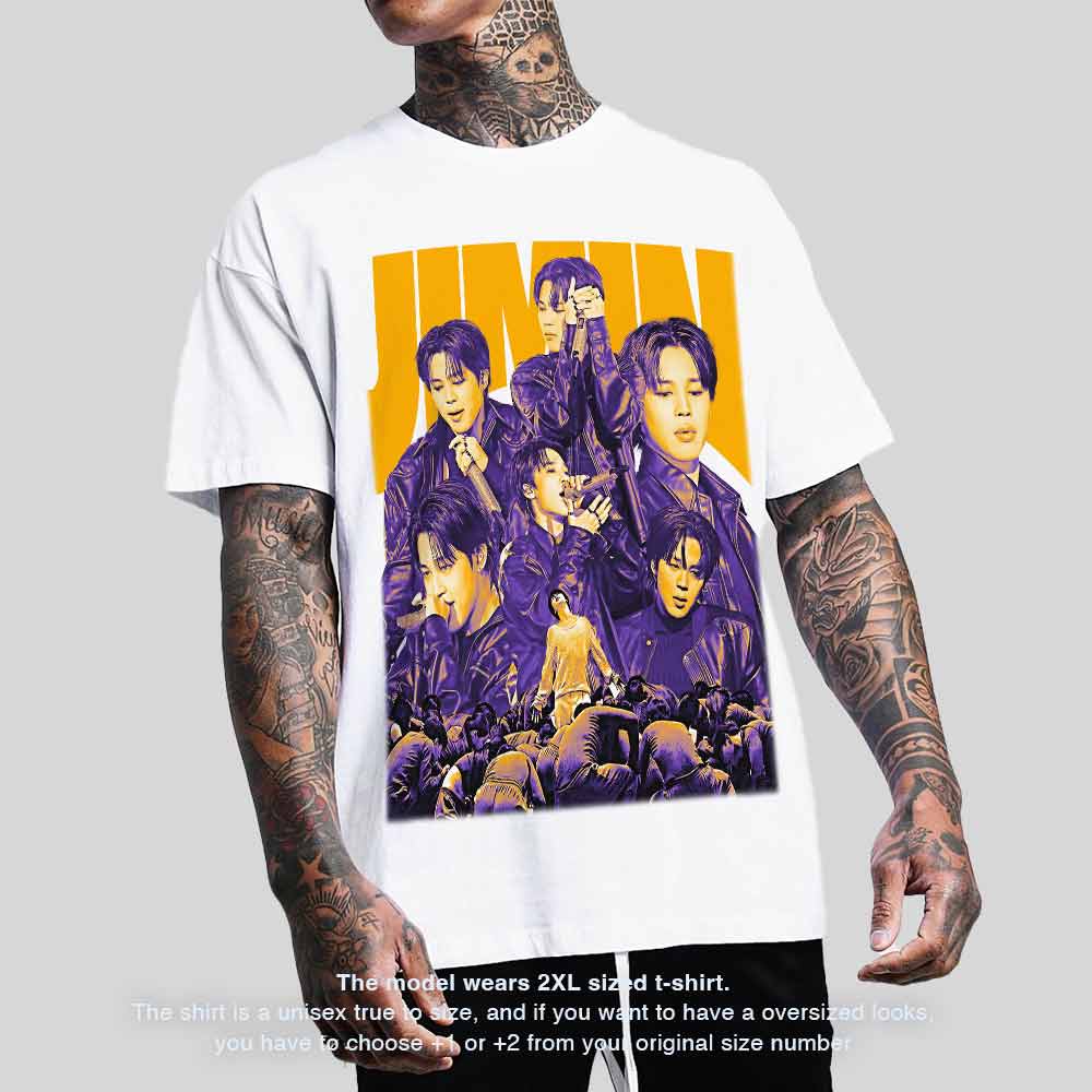 Vintage Jimin Aesthetic Graphic Tshirt