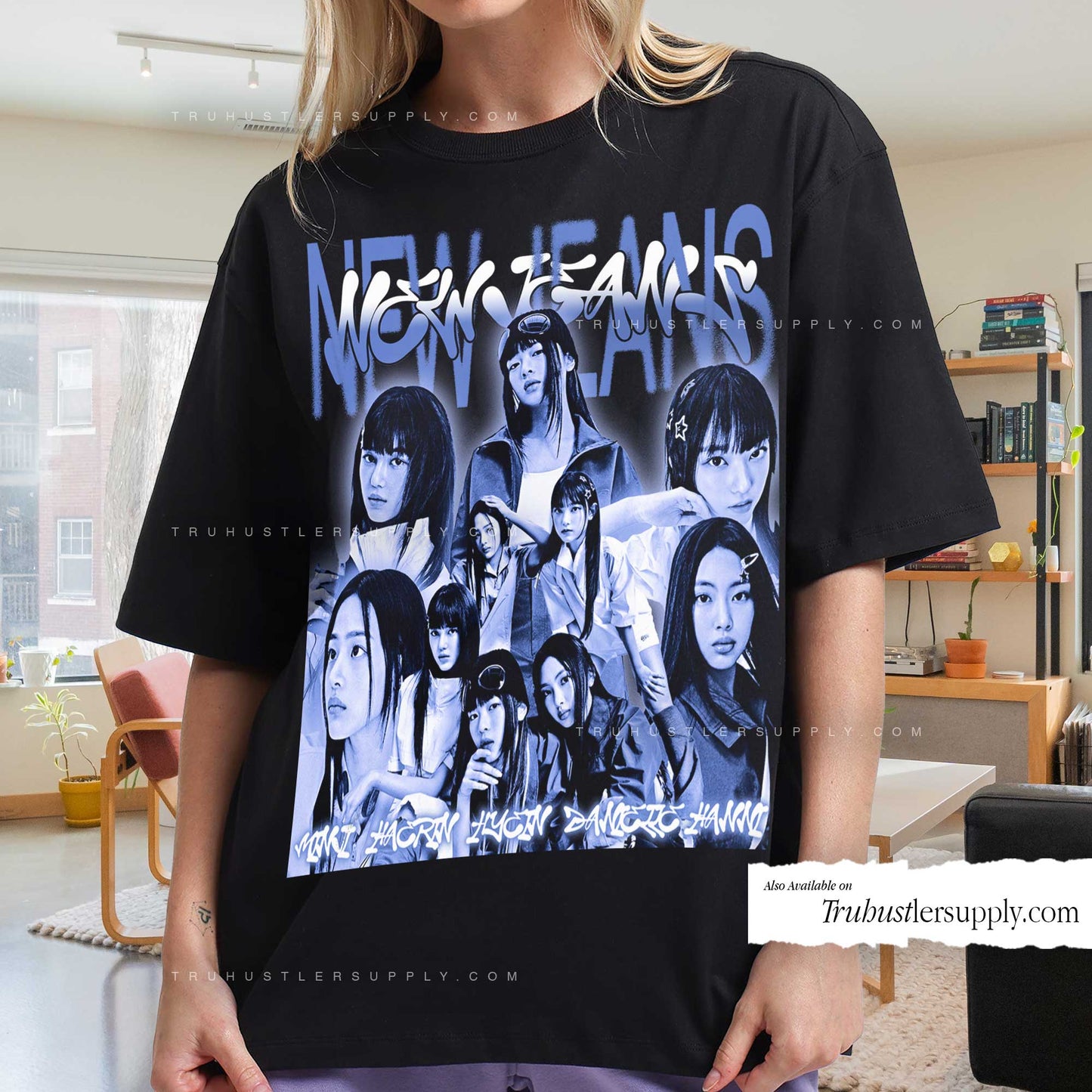 NewJeans Graphic T Shirt