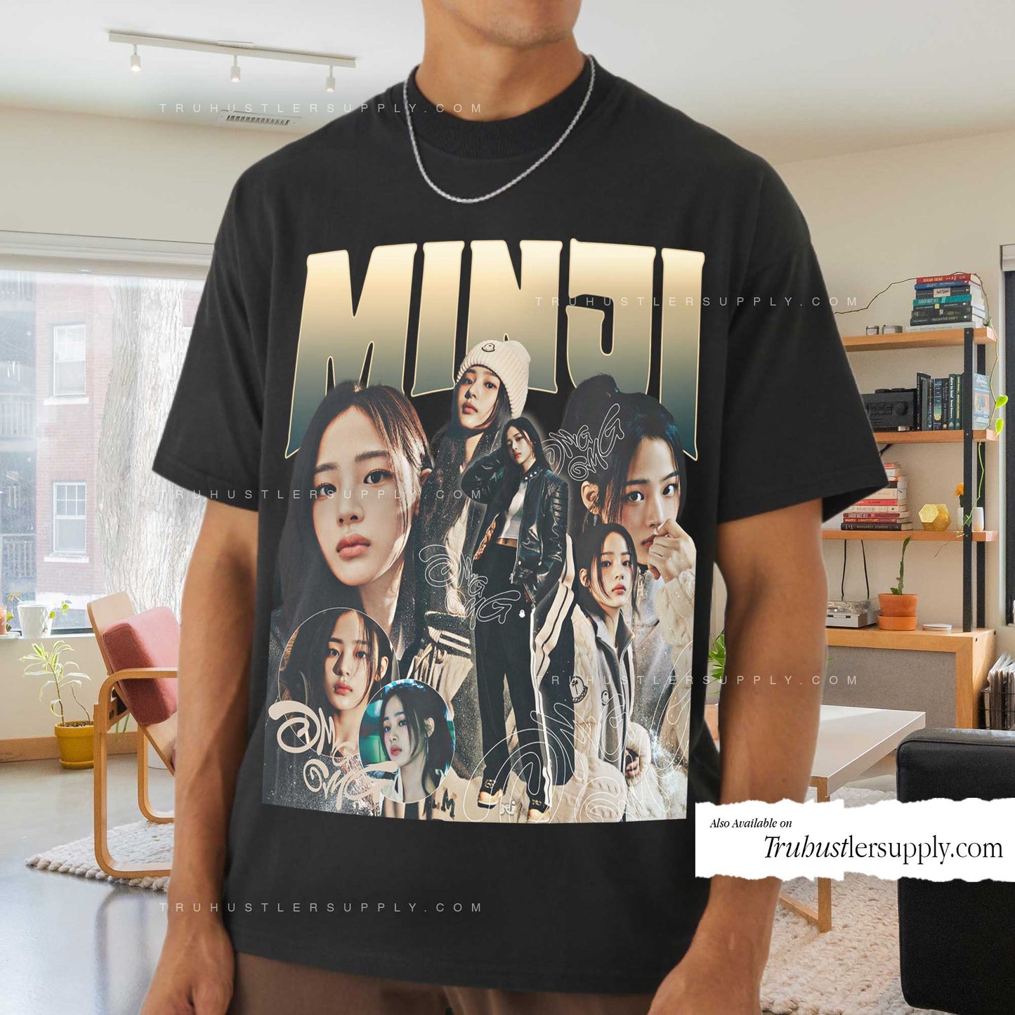 Minji NewJeans Graphic T Shirt