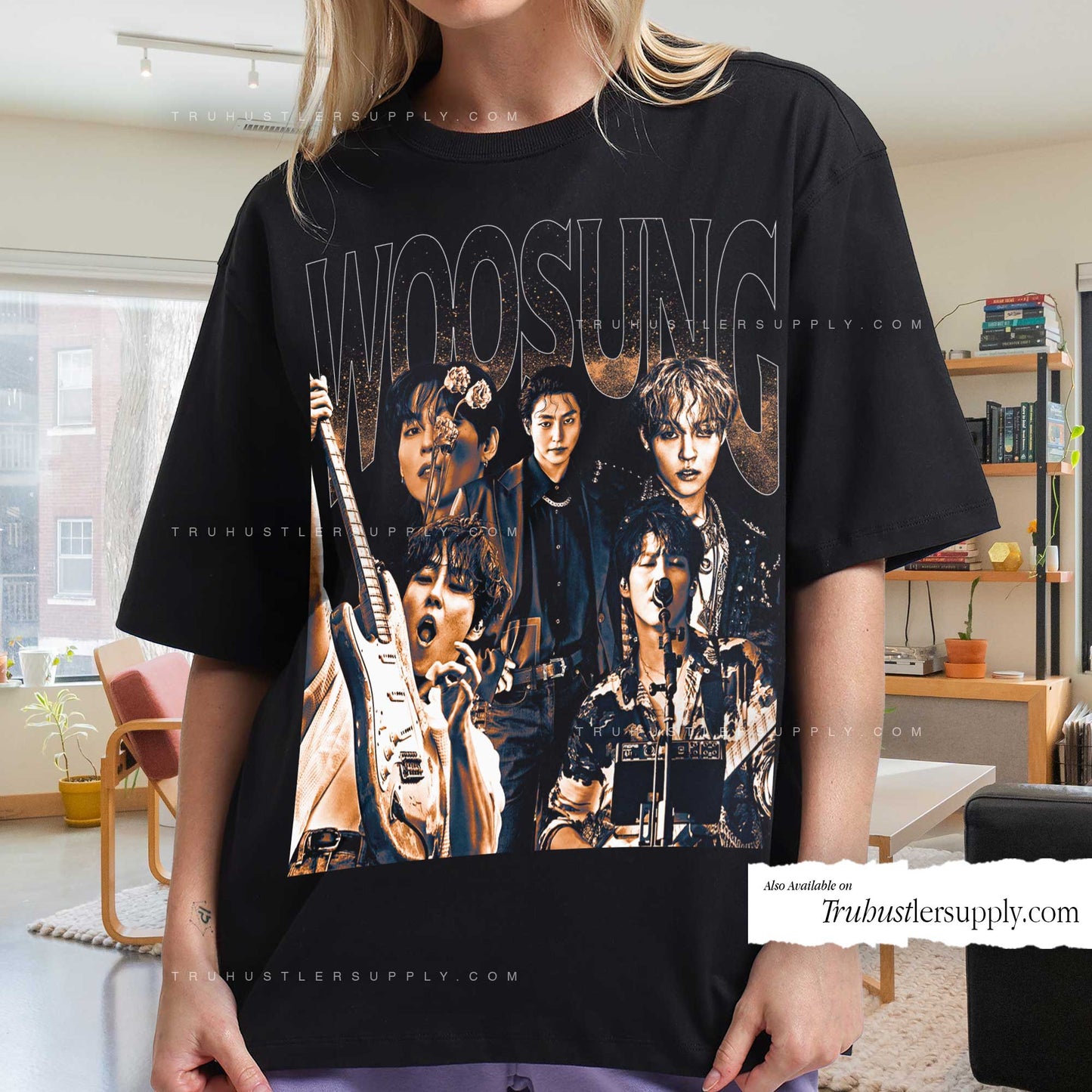 Woosung The Rose Y2K Graphic T Shirt