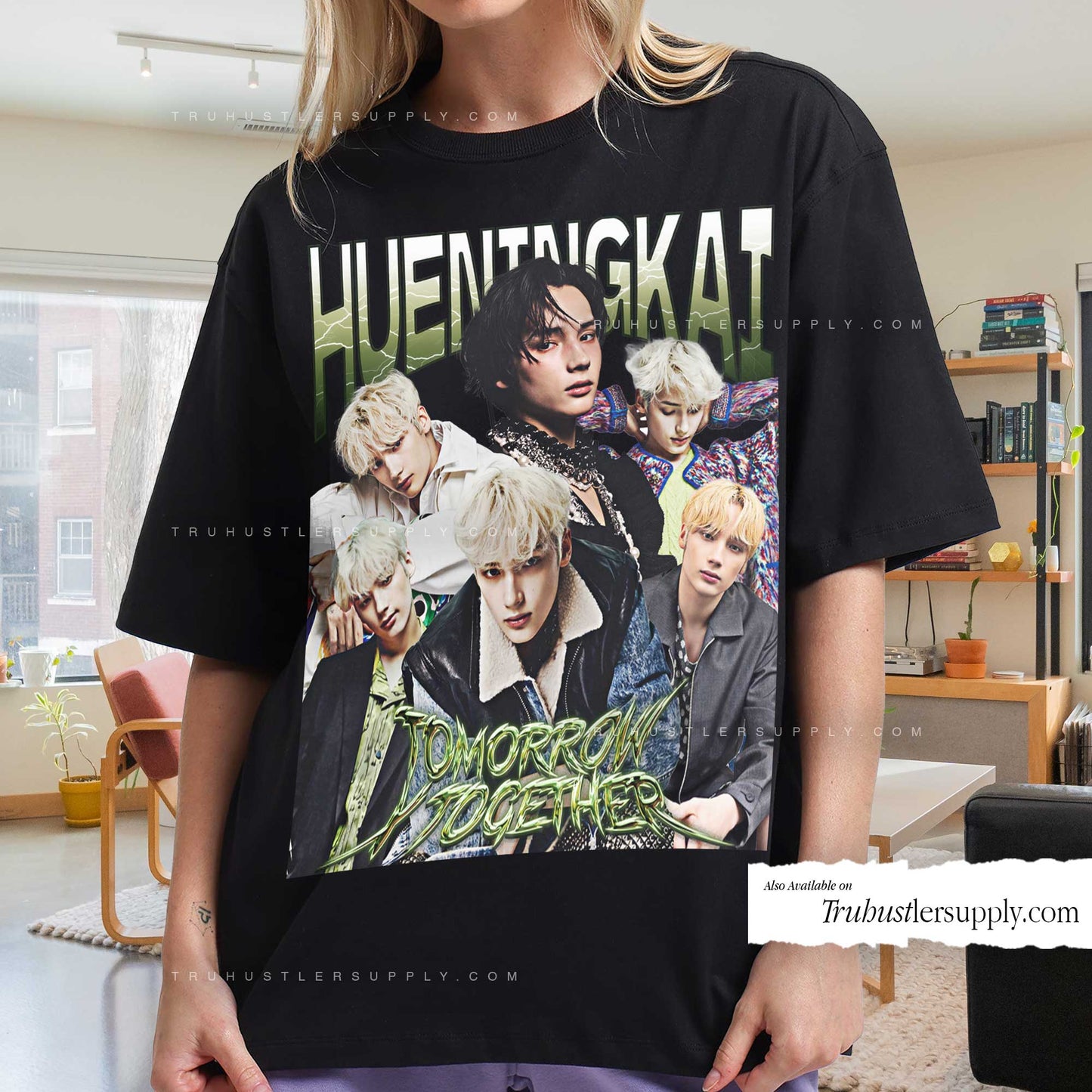 Hueningkai Bootleg Graphic T Shirt
