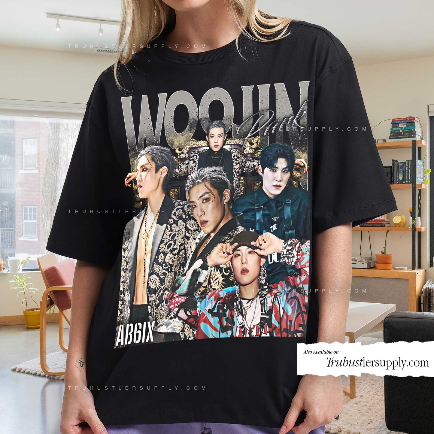 Woojin AB6IX Bootleg Graphic T Shirt