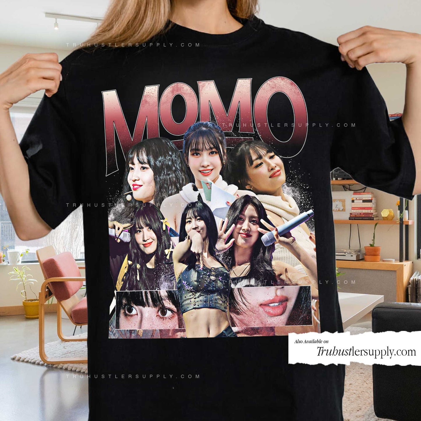 Momo Twice Bootleg Graphic T Shirt