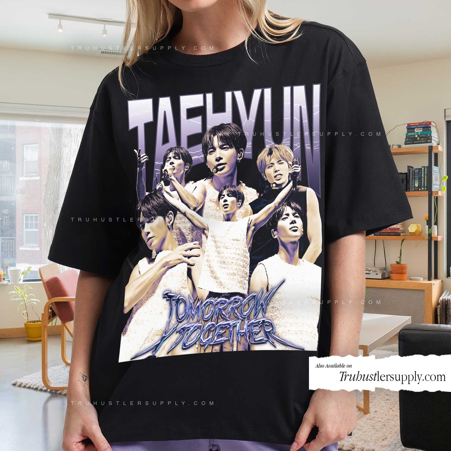 Taehyung Bootleg Graphic T Shirt