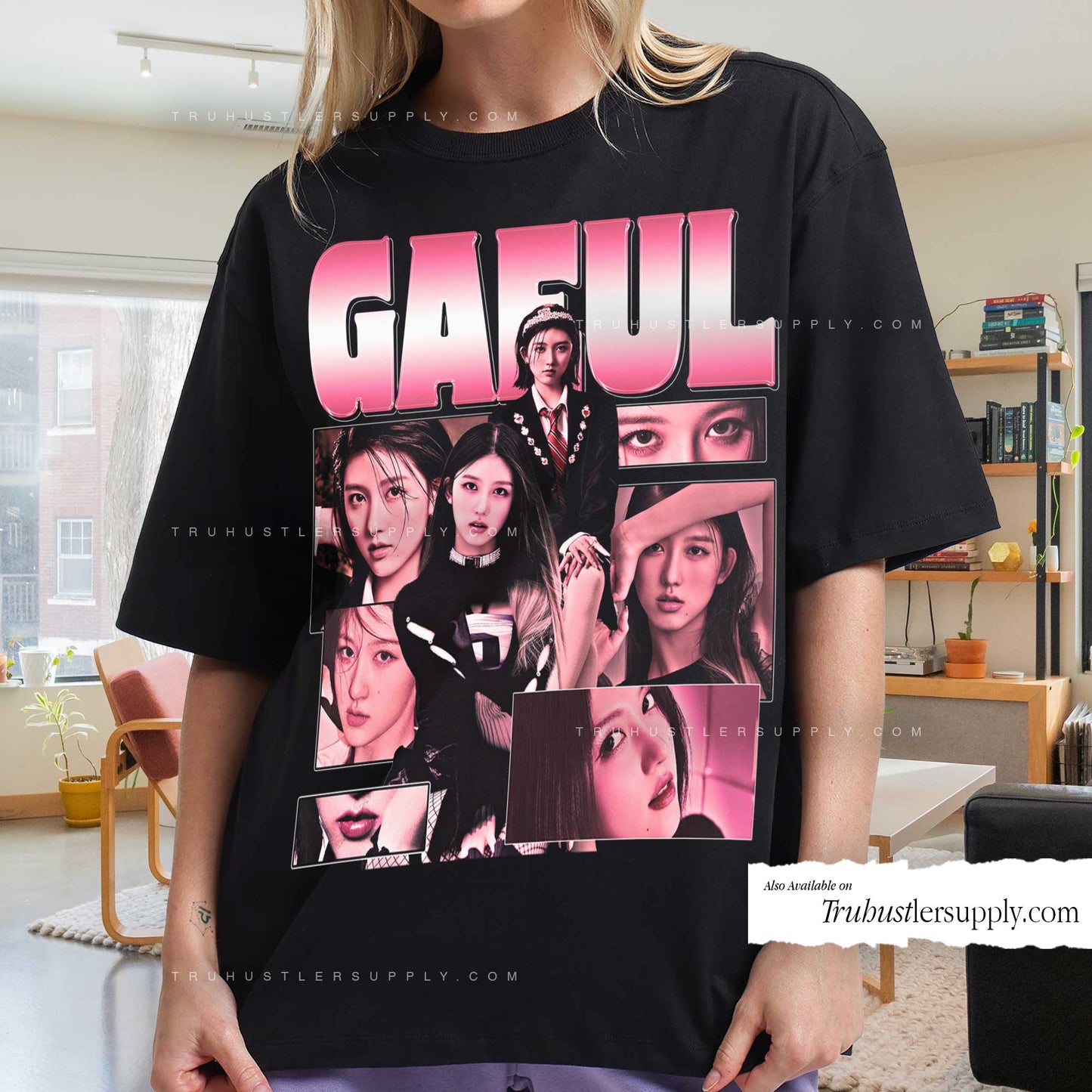 Gaeul IVE Bootleg Graphic T-Shirt