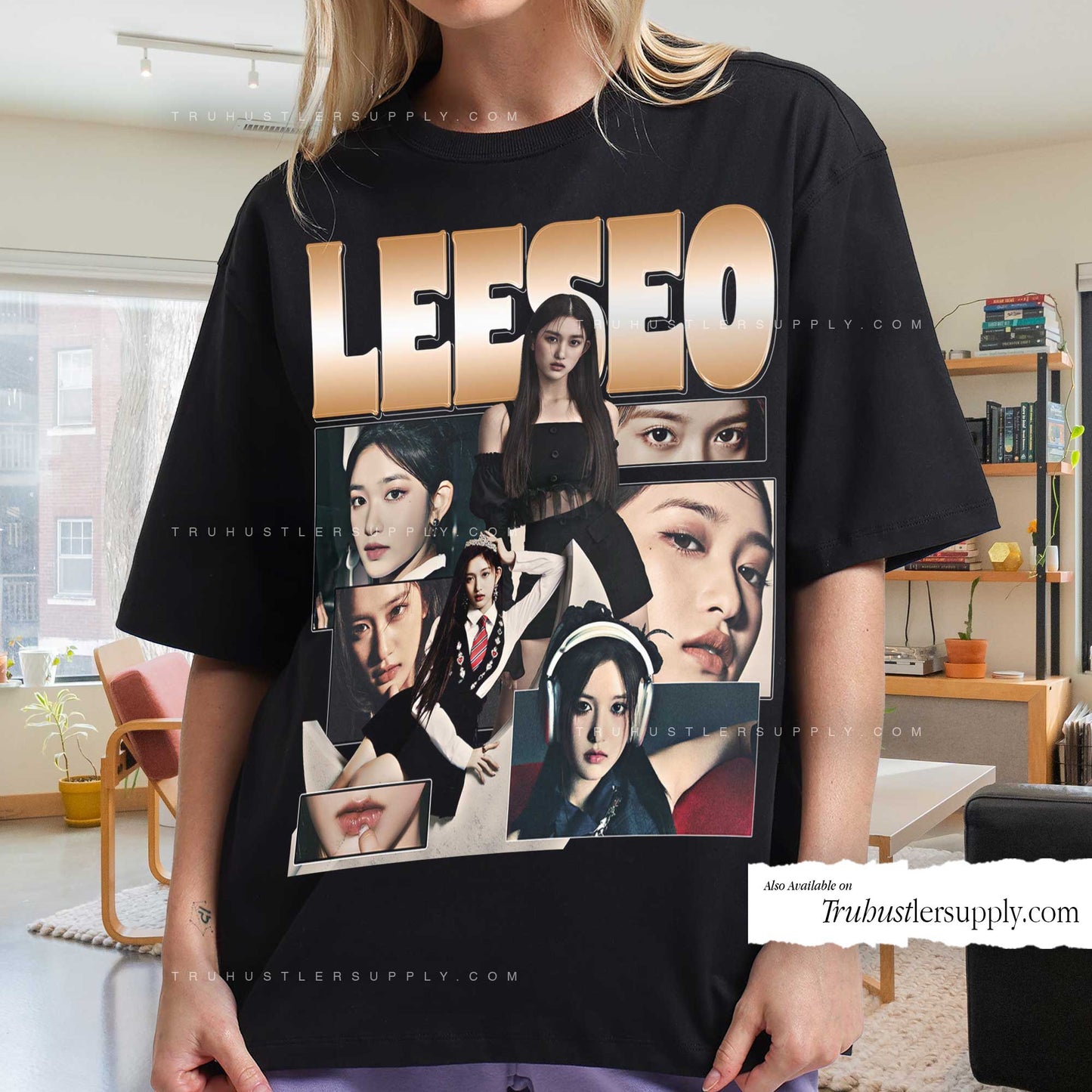 Leeseo IVE Bootleg Graphic T-Shirt