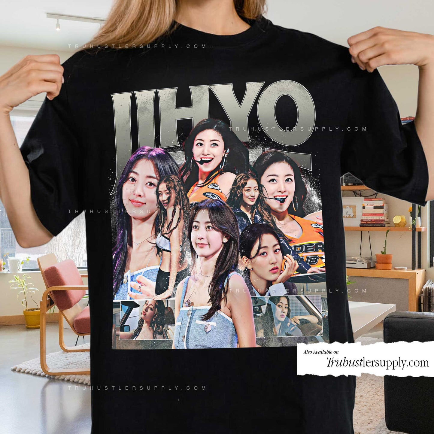 Jihyo Twice Bootleg Graphic T Shirt