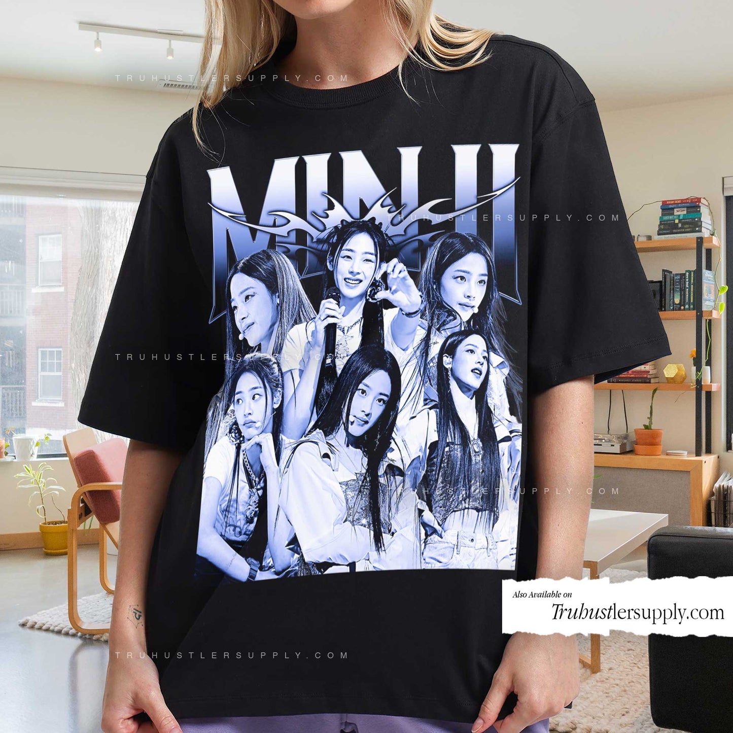 Minji NewJeans Graphic T Shirt