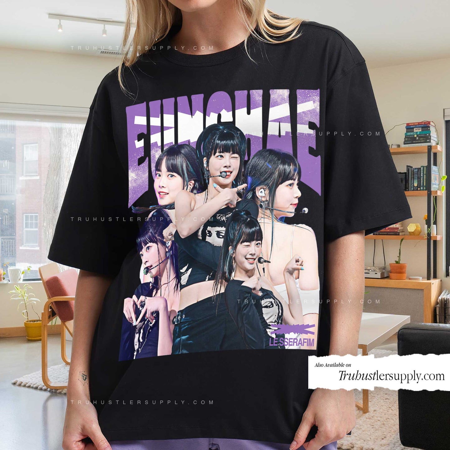 Eunchae Le Sserafim Bootleg Graphic T-Shirt