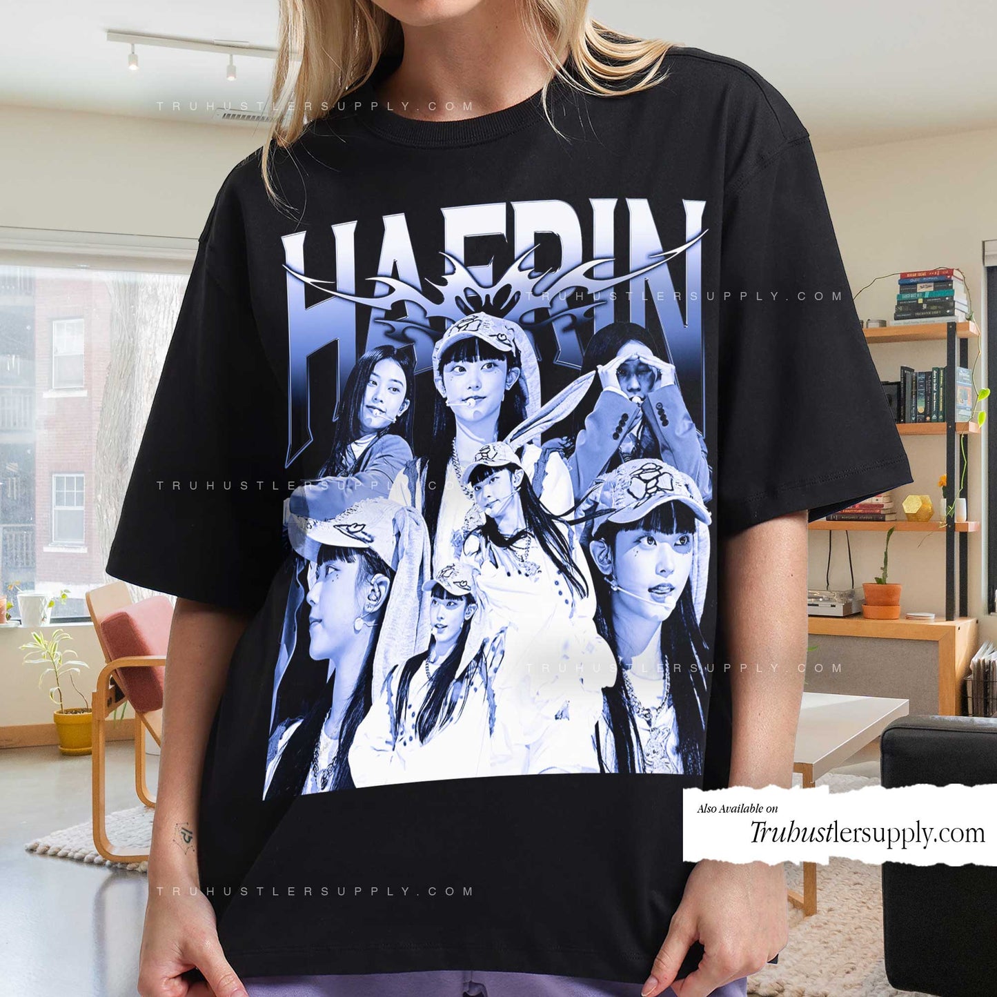 Haerin NewJeans Graphic T Shirt