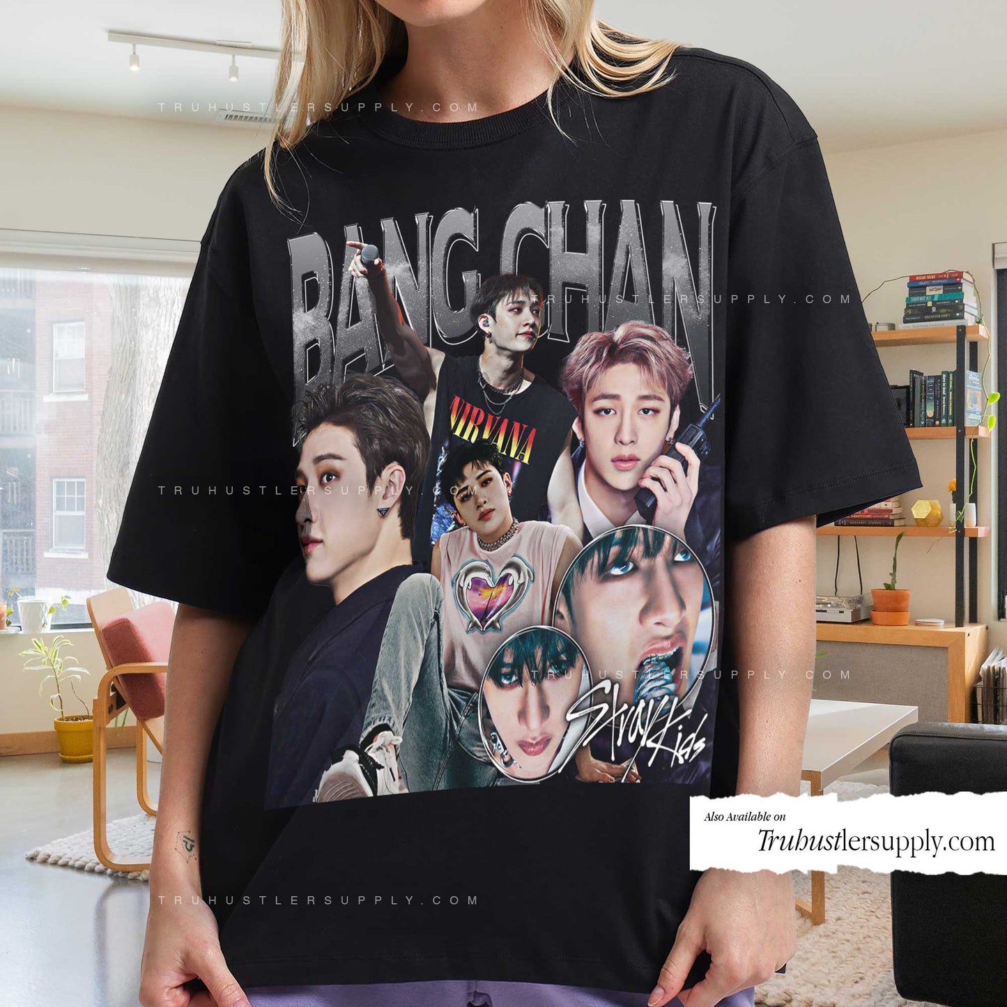 Bang Chan SKZ Bootleg Graphic T Shirt