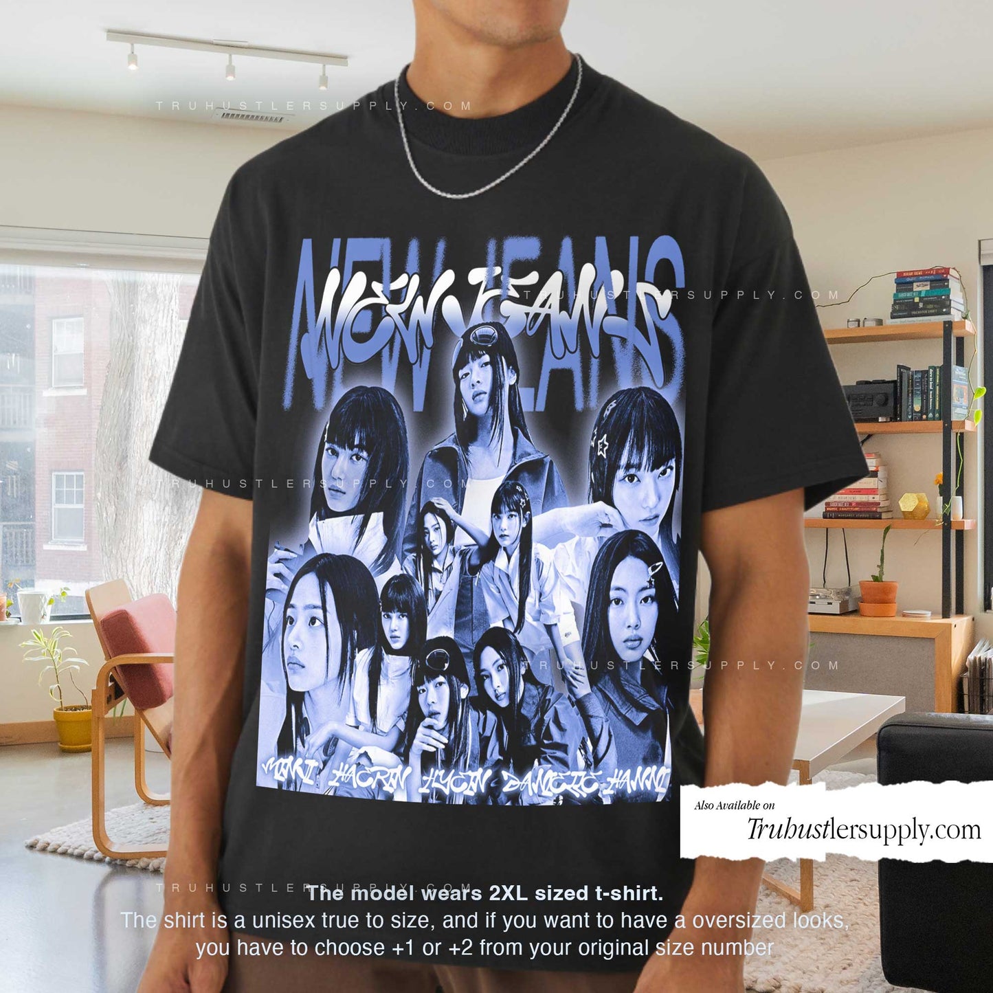 NewJeans Graphic T Shirt