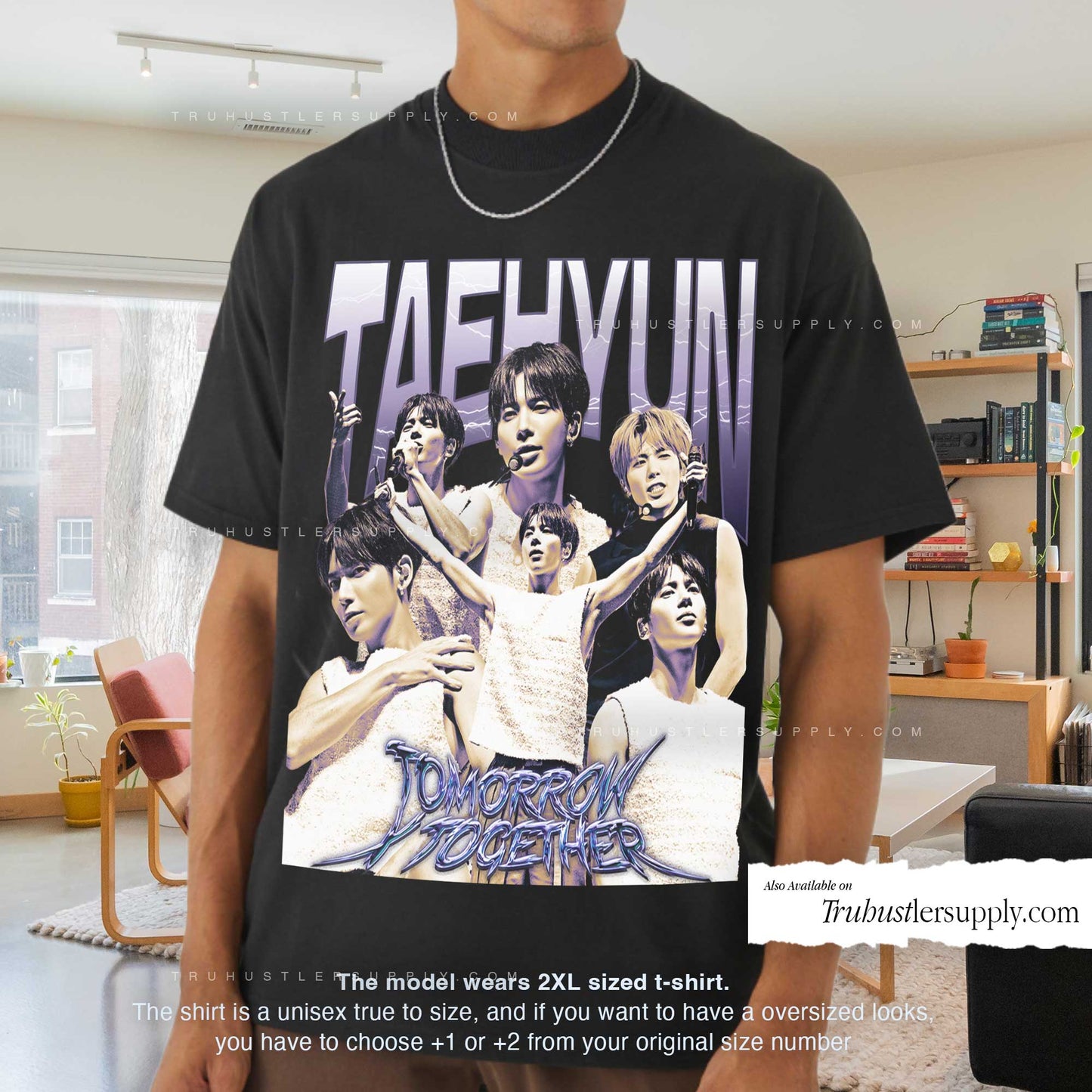 Taehyung Bootleg Graphic T Shirt