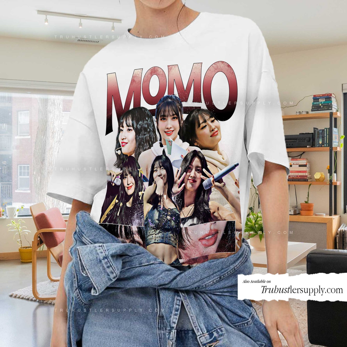 Momo Twice Bootleg Graphic T Shirt
